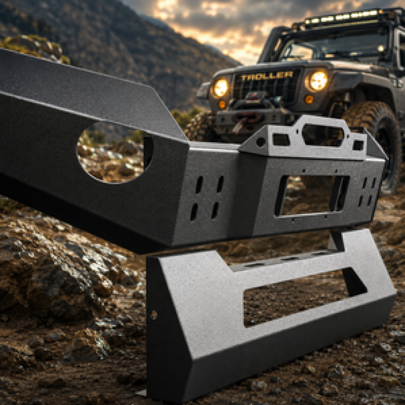 PARACHOQUE DIANTEIRO TRAIL  TROLLER PREMIUM - LONDON GRAY